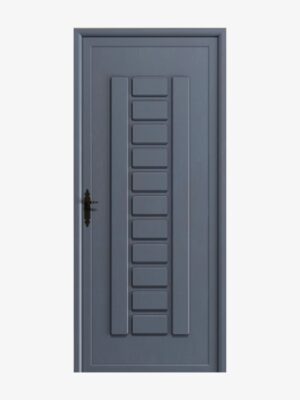 Falaise : Porte d'entrée classique en aluminium ral 7016